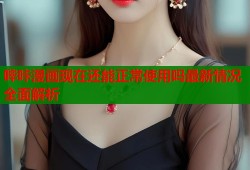 哔咔漫画现在还能正常使用吗最新情况全面解析