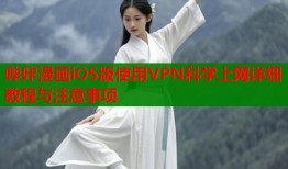哔咔漫画iOS版使用VPN科学上网详细教程与注意事项