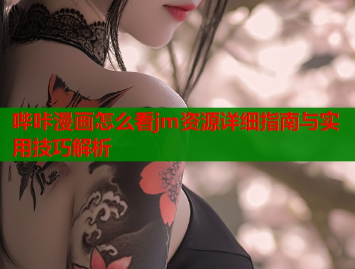 哔咔漫画怎么看jm资源详细指南与实用技巧解析